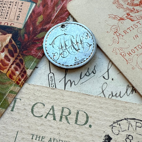 Victorian MAW Love Token Charm