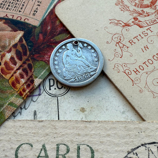 Victorian Baby Love Token Charm