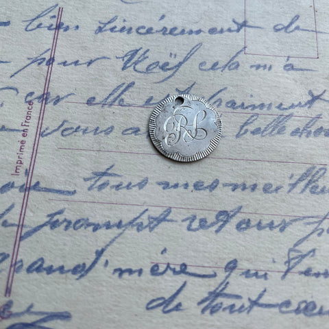 Victorian RS Love Token Charm