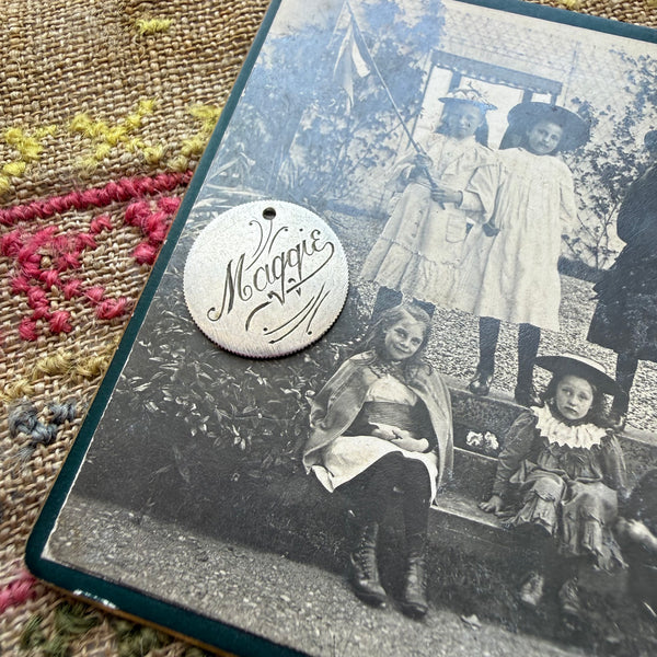Victorian Maggie Love Token Charm