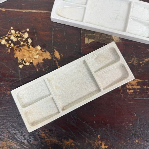 Antique Ceramic Painter Palettes