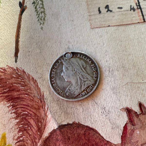 Victorian To Dear Sadie Love Token Charm