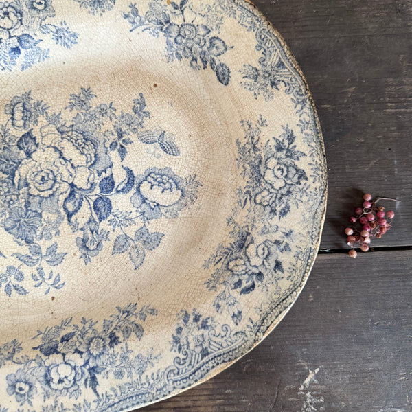 Antique Crazed Platter