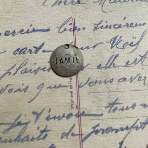 Victorian Jamie Love Token Charm