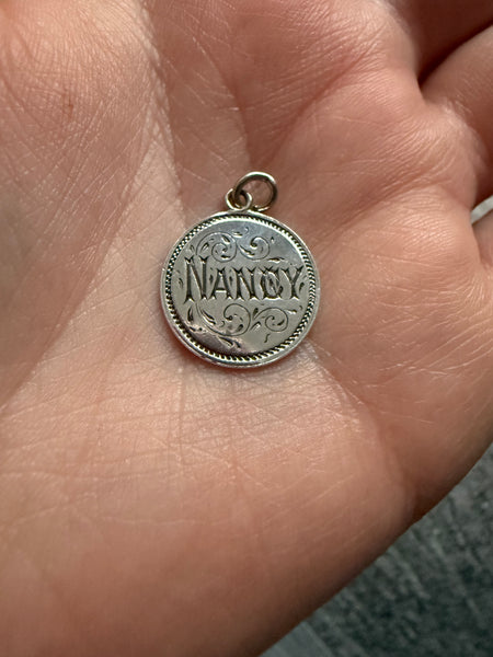 Victorian Nancy Love Token Charm