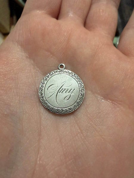 Victorian Amy Love Token Charm