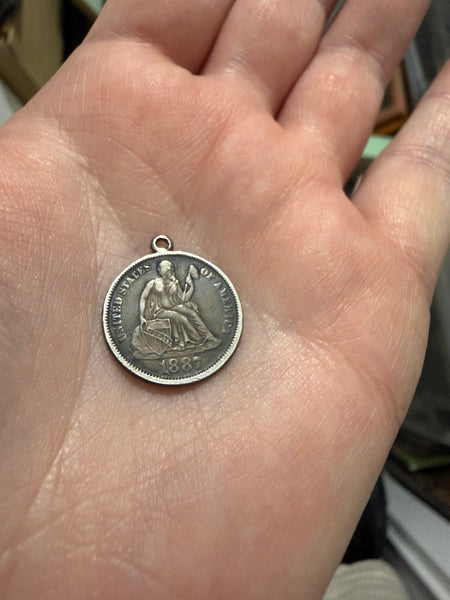 Victorian Amy Love Token Charm