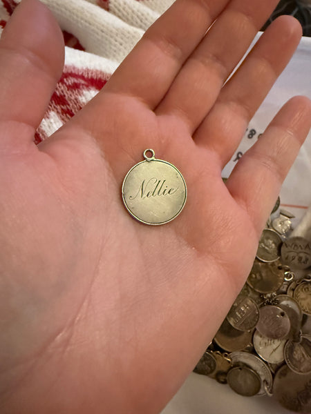 Victorian Nellie Love Token Charm