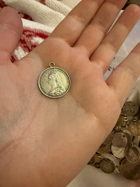 Victorian Nellie Love Token Charm