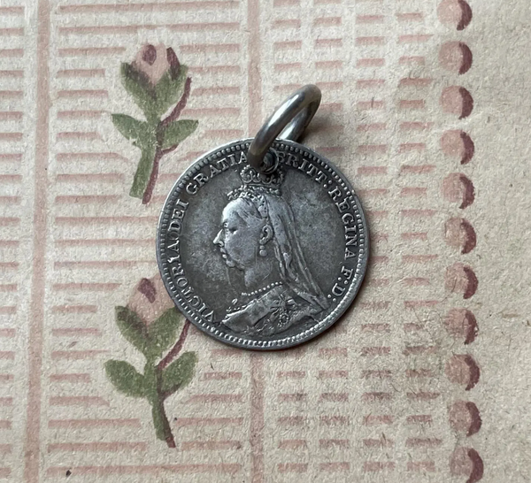 Victorian Mater Love Token Charm