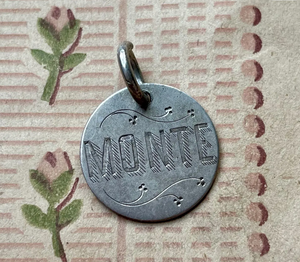 Victorian Monte Love Token Charm
