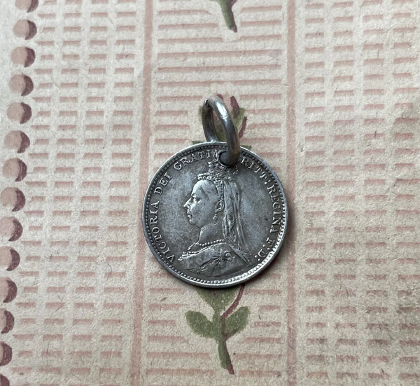 Victorian Pater Love Token Charm
