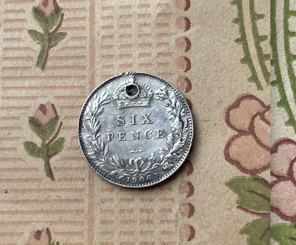 Victorian Dad Feb 1st 1907 Love Token Charm