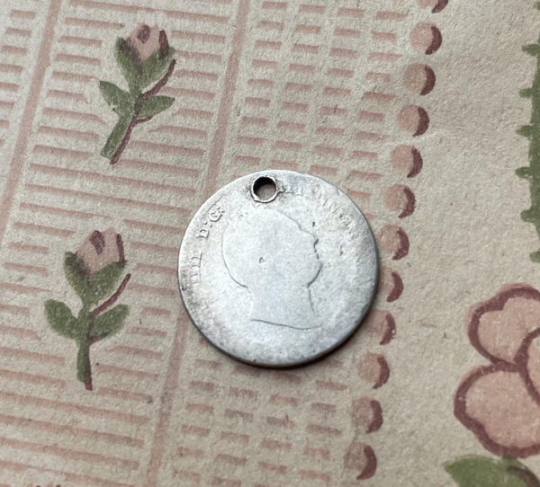 Victorian Aunt Sarah Love Token Charm