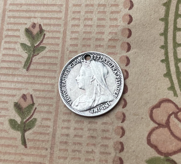 Victorian WO Love Token Charm