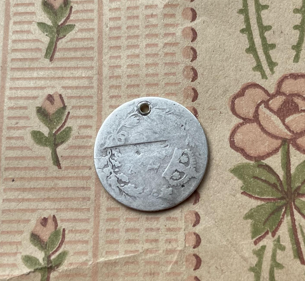 Victorian Made in England Love Token Charm