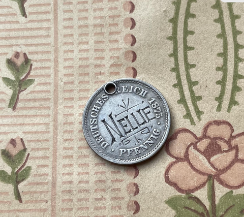 Victorian Nellie Love Token Charm