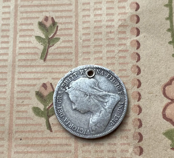 Victorian Bart 1897 Love Token Charm