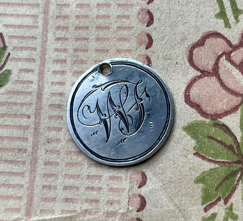 Victorian WF Love Token Charm