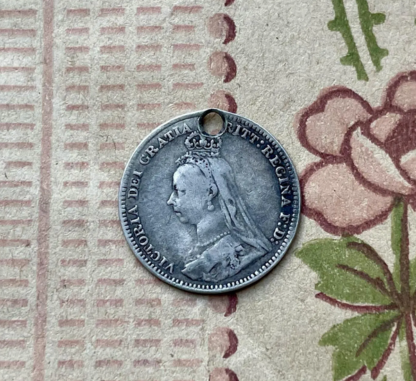 Victorian RB Love Token Charm