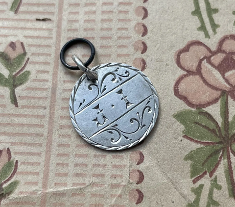 Victorian JI Love Token Charm
