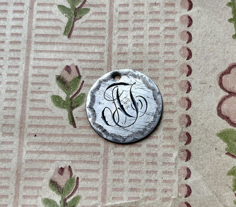 Victorian AJ Love Token Charm