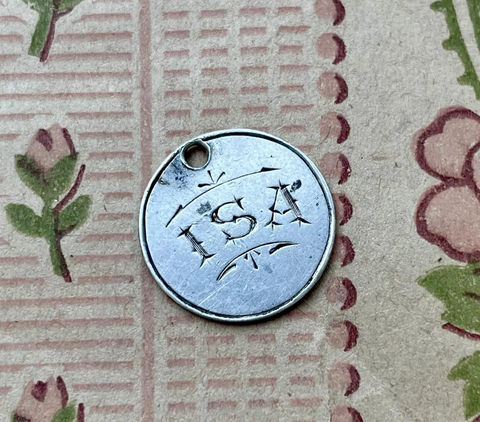 Victorian Isa Love Token Charm