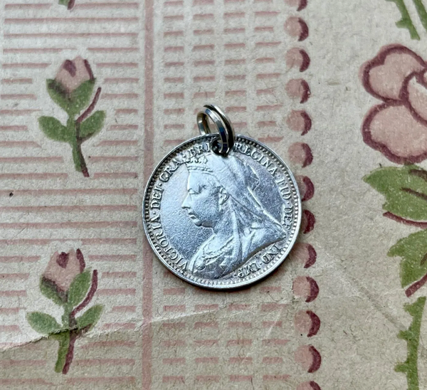 Victorian Tot Love Token Charm