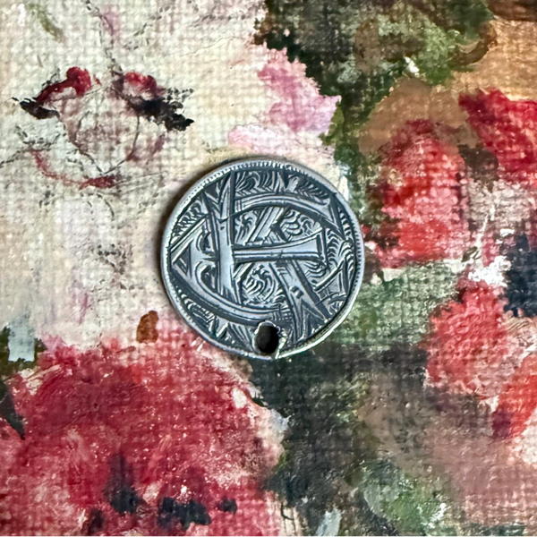 Victorian KE Love Token Charm