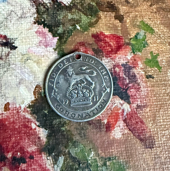 Edwardian Coronation Love Token Charm