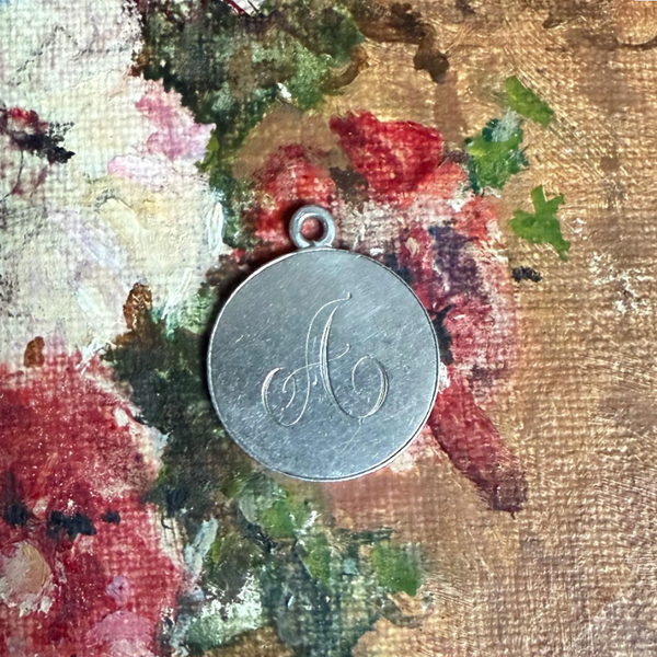 Victorian A Love Token Charm