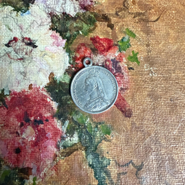 Victorian A Love Token Charm