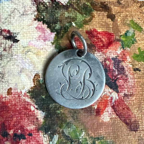 Victorian LB Love Token Charm