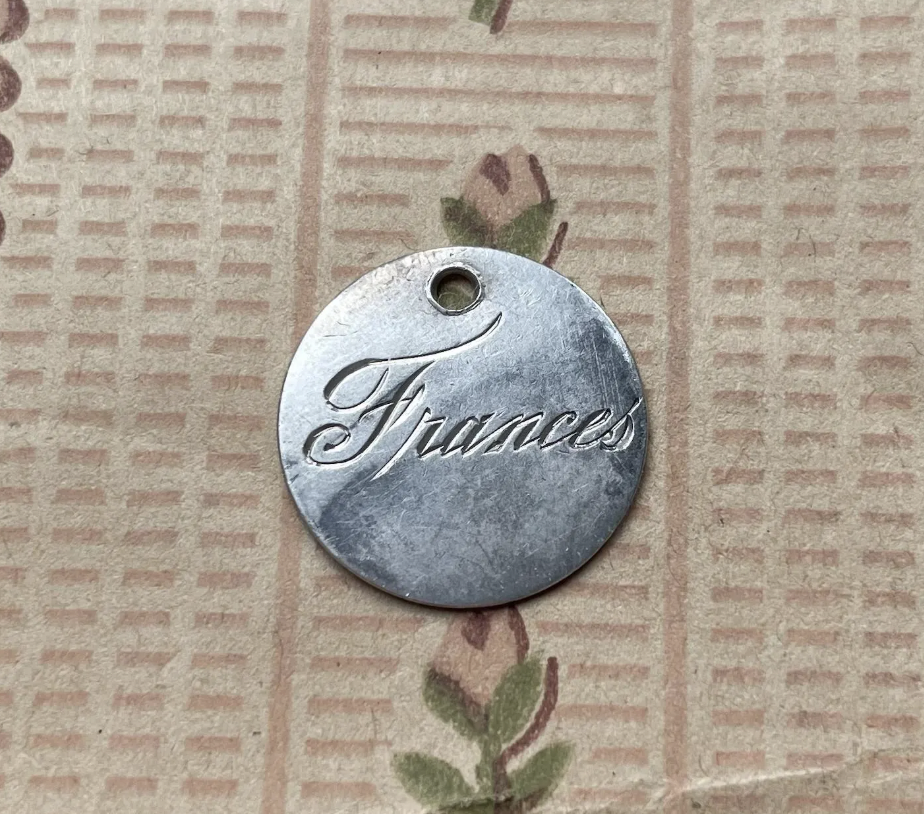 Victorian Frances Love Token Charm