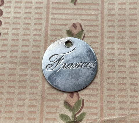 Victorian Frances Love Token Charm