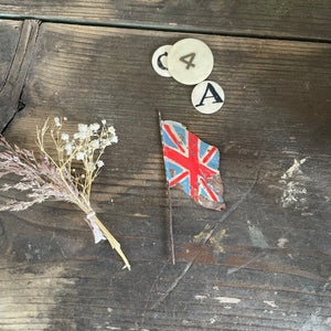 Vintage Metal United Kingdom Flag