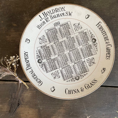 Edwardian Advertising Plate