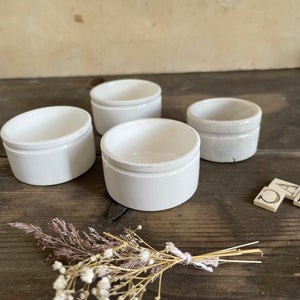 Small Victorian Paste Pots