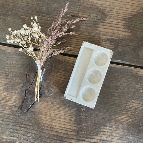 Antique miniature Ceramic Painters Palette
