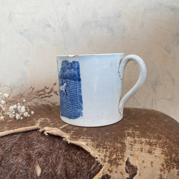 Antique The Sower Motto Cup