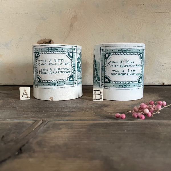Antique Victorian Mugs