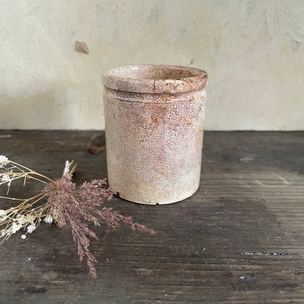 Victorian Crazed Pot