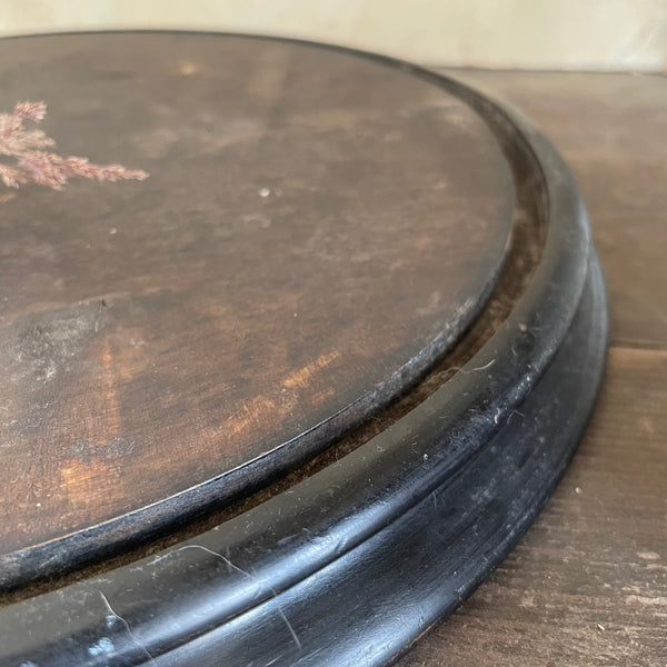 Antique Dome Wood Base