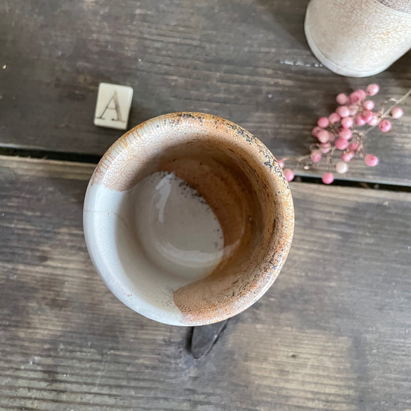 Plain Victorian Crazed Pots