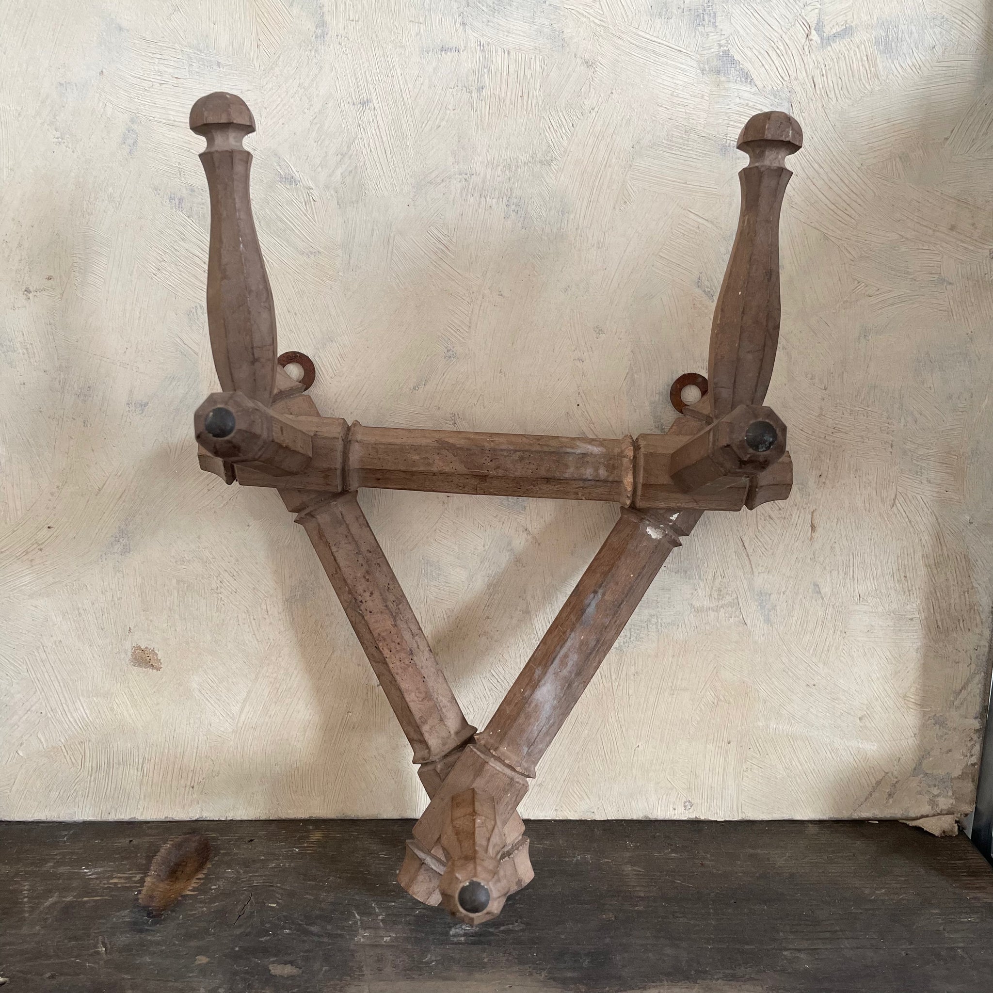 Vintage Hook & Hat Holder