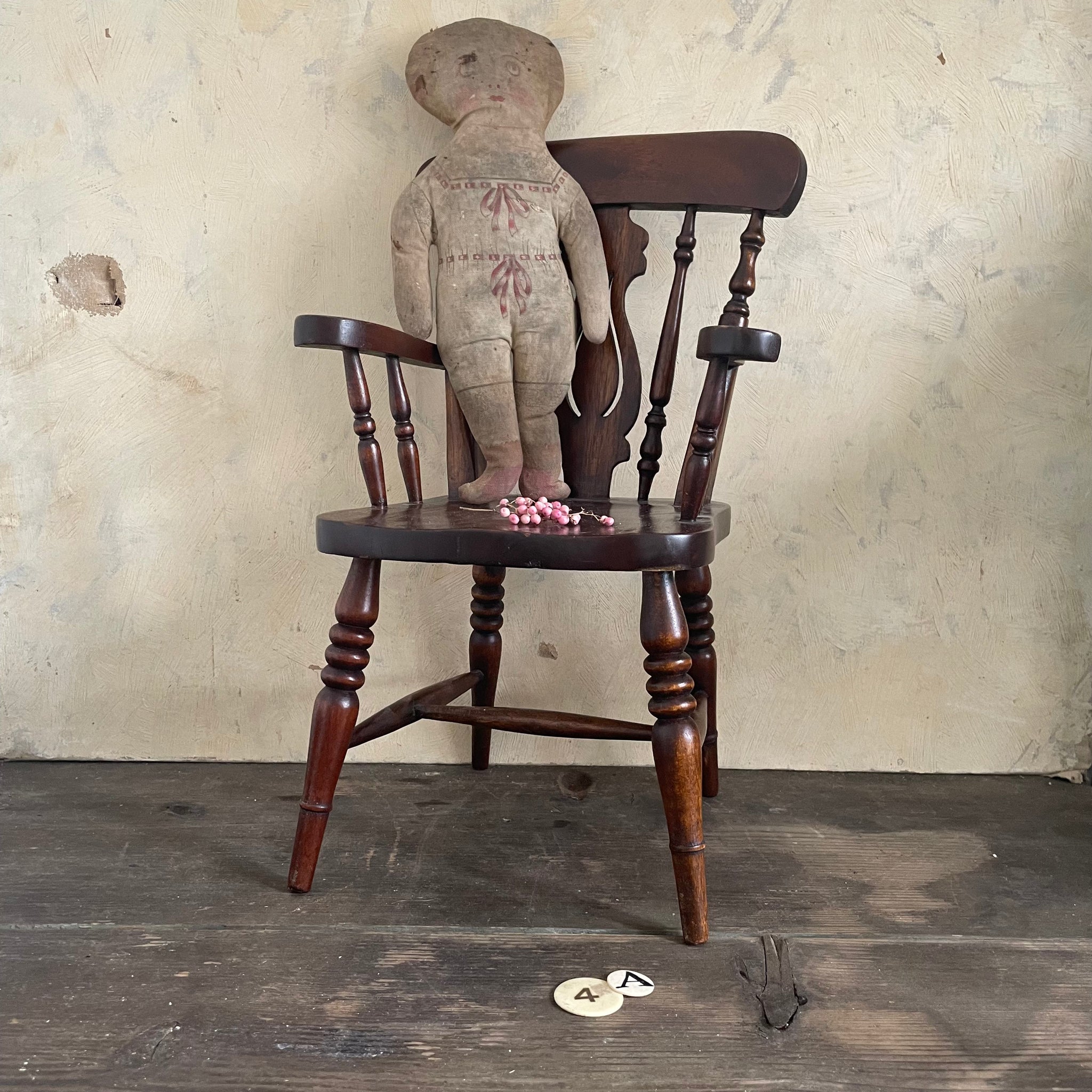 Vintage Teddy Bear Chair