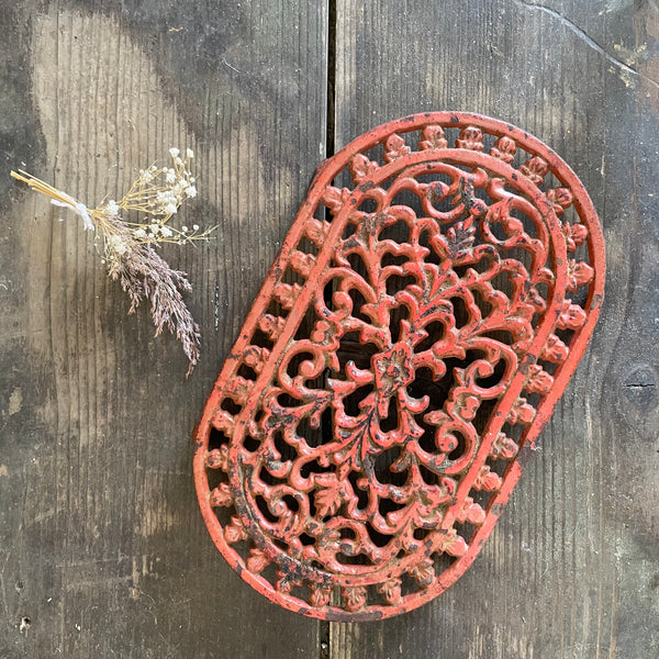 Vintage French Metal Trivet