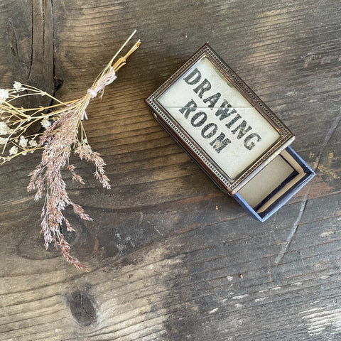 Antique Match Box Case