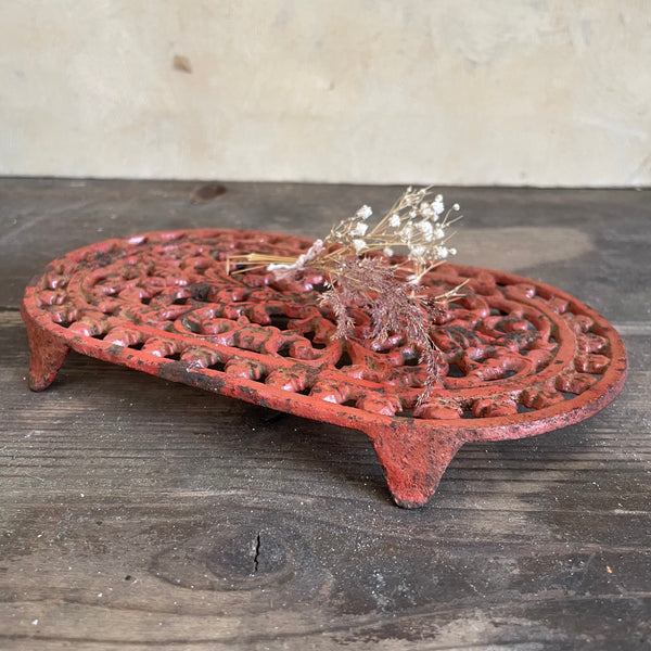 Vintage French Metal Trivet