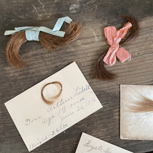 Victorian Hair Mourning/Memento